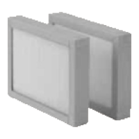 F9/MERV15 filter for 12-Port Filter Casing